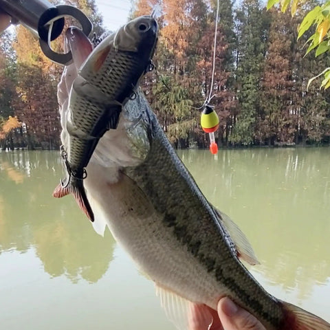 Electric Robotic Swimbait Lure Five Point One Inch USB Rechargeable Auto Swimming Lure With LED Light For Bass Trout Pike T620 Durable