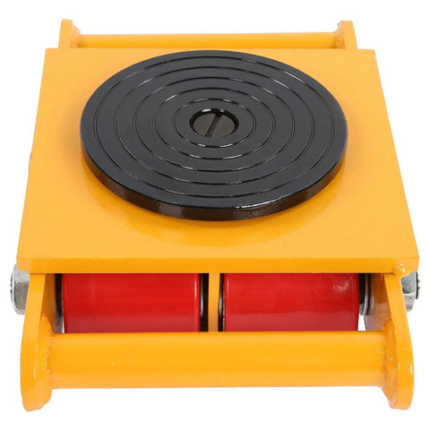 Heavy Duty 6 Ton Floor Mover Workhorse With 360 Degree Swivel Wheels And Polyurethane Coated Rollers Rock Solid Steel Frame Hassle Free Commercial Freight Hauling Rig For Warehouses And Job Sites
