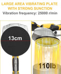Cordless Tile Vibration Leveling Machine For 20V Battery with 13cm suction cup and vibration frequency of 25000 r/min