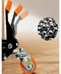 Heavy Duty 2.5 Inch Swivel Casters Set Of 4 For Industrial Workbenches with lift and lock foot pedal side mount design