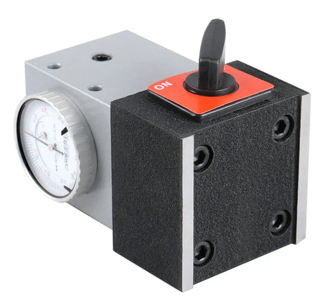 Zero Set Gauge For CNC Machines With Magnetic Base, 0 To 0.1 Inch Range By 0.001 Inch, 4 Inch Height, Z Axis Zero Setting Tool
