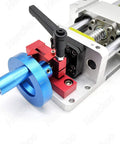 Rock Solid Linear Stage Actuator With SFU1605 Ball Screw And Manual Guide delivering smooth 600Mm stroke with integrated blue laser handwheel.