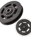 Set Of 4 Nylon Pulleys 94mm Bearing Pulley Wheels Designed For Cable Machines Weightlifting And Load Bearing Systems In Gym