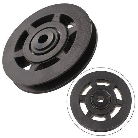 Set Of 4 Nylon Pulleys 94mm Bearing Pulley Wheels Designed For Cable Machines Weightlifting And Load Bearing Systems In Gym