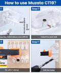 How to use Heavy Duty Multi Angle Drill Guide Jig For Smooth Cable Railing Installations with metal sleeve and drill bit