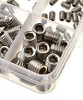 600 Piece Stainless Steel Hex Socket Screw Kit M3 M4 M5 M6 M8 With Divided Storage Case For Quick Grabs And Precision Threads