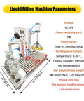 Efficient Heavy Duty Semi Automatic Liquid Filling Machine For Paint And Water With Digital Scale Weighing Hassle Free Cap Sealer 3 In 1 Plug And Play 110V Bucket System parameters diagram.