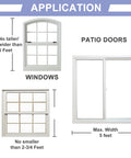 Top Shelf Two Section Window Security Bar With Child Proof Anti Lift Lock Keep Your Home Crib Secure No Sweat Install Adjustable Safety Brace For Single Hung Windows And Narrow Patio Doors White application guidelines for windows and patio doors.