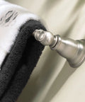 Kingsley 24 Inch Bathroom Towel Bar In Chrome Durable Corrosion Resistant Mount Versatile For Towels Or Kitchen Use Modern Reflective Finish That Pops With Any Decor, mounted on wall holding towels