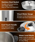 Features of Large 45 Cup Coffee Urn With 8L Capacity, 950W Quick Brew Percolator For Catering And Crowd-Pleasing Events