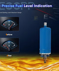 In-Line Fuel Pump for Porsche 911 3.2L showing fuel level indication