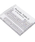 Periodic Table Acrylic Teaching Display Decor 1 Piece Perfect For Classrooms And Home Desks Real Elements Not Included Small 56x50x42mm Clear See Through Educational Element Chart