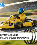 Go Kart Drive Belt 30 Series Heavy Duty Replacement Strap For Sandfren 285B 286B 286U Karts, reinforced belts in action.