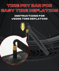 Heavy Duty 4 Pack Bike Inner Tubes 26x1.75 1.95 2.125 Puncture Resistant Butyl Rubber With 32mm Schrader Valve close-up