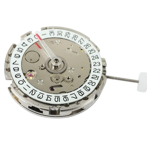 Automatic GMT Watch Movement With Four Hands And 24 Hour Dial Date Disc Replacement for 2813 And 3804 Movements close-up