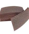 Heavy Duty Mesh Sanding Sheets For Cars And Wood: 90X180mm Dust-Free Dry Sandpaper Strips stacked for car and wood projects.