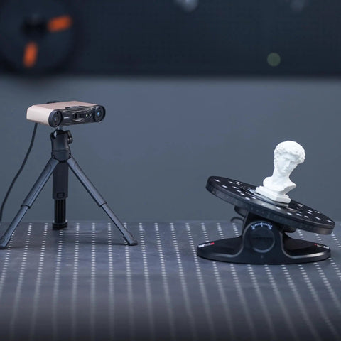 Dead On Accurate Dual Axis Turntable For Seamless 3D Scanner Accessory Smooth Adjustable Speed And Tilt Settings Grab Every Detail Of Small To Medium Objects With Zero Sweat Setup