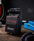 Metal Zone MT-2W Waza Craft Guitar Pedal With All Analog Circuitry Premium Buffer Kickin Dual Stage Gain for High Gain Metal