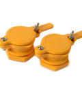 2 Pack Honey Gate Valve For 5 Gallon Buckets Durable Nylon Tap For Extractor Food Grade Honey Harvesting Valve With Stainless Wing Nuts