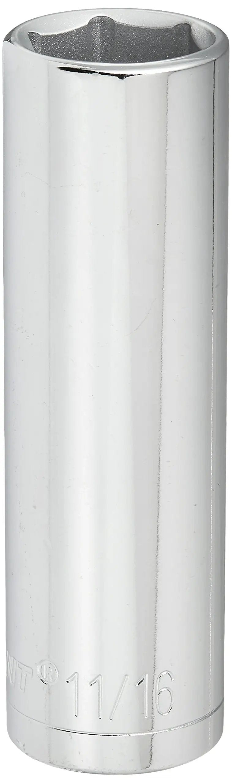 Deep One Half Inch Socket SAE 11/16 CV Steel