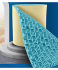 Heavy Duty Soundproof Adhesive Foam Panels For Self Stick Acoustic Wall Padding And Noise Cancelling Studio Sound Dampening Insulation Blocks That Are Hella Badass At Killing Room Echoes With A Super Clean Peel And Stick Finish Every Time, blue foam roll.