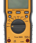 Auto Range Digital Multimeter 600V CAT III NCVT Temp with Backlit Display Lead Position Warning Open Fuse Indicator