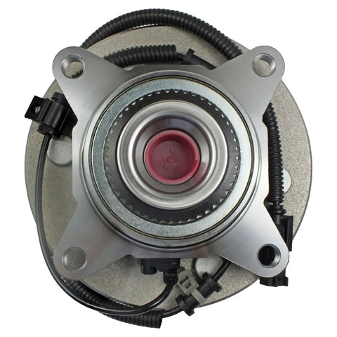 Front Wheel Bearing Hub Assembly Pair 515142 For Ford F-150 Expedition Lincoln Navigator 2011-2014 4WD front view replacement kit