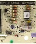 Upgraded Plug-and-Play Replacement Air Handler Control Board For Goodman Furnace, showing detailed PCB components and connectors.