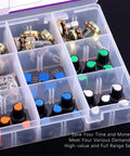 Dope Potentiometer Assortment Kit With 1K To 500K Ohms Includes Multiturn Trimmers And Single Linear High Precision Pots in box