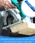 Ultra Precision Adjustable Cutting Machine Base Guide For Circular Saw Milling And Positioning Clamp Pro Grade Woodworking