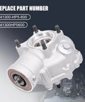 Trail Tested Straight Bolt Swap Replacement For Honda Fourtrax Rancher 420 Atv 2007 Through 2013 Rear Final Gear Differential Assembly Covers Oem 41300Hp5600 Codes Heavy Duty showing part number details.