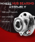 Front Or Rear Wheel Hub Bearing Assembly Fits 2010 2017 Buick LaCrosse Regal 2010 2017 Chevrolet Equinox 2010 2017 GMC Terrain