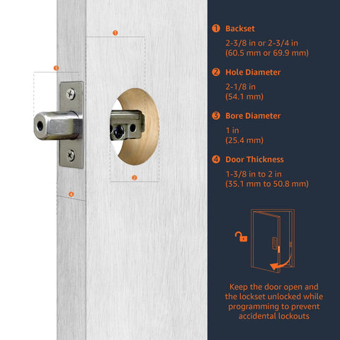 Modern Matte Black Electronic Keypad Deadbolt With Auto Lock And Smooth Touchscreen Keyless Entry No Sweat Setup For Home Security Keeps Your Digs Locked Down Customizable User Access