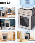 Countertop Water Dispenser Hot And Cold Water Cooler 110V 500W Quick Heat And Efficient Chill for desk, coffee, and kitchen use