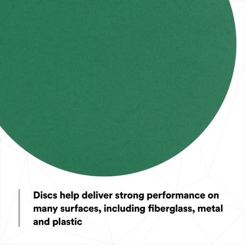 Green Corps Stikit Sanding Discs 8 Inch No Hole 80 Plus Grit Production Pack Of 50 for coating removal on metal surfaces and auto sanding