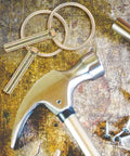 Heavy Duty Galvanized Lynch Pins With Ring Kit For Trailers And Farm Equipment on workshop surface