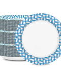 Sturdy 8.5 Inch Disposable Paper Plates 150 Count For Holidays Parties Picnics And Everyday Meals Heavy Duty Dinnerware