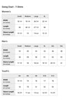 Sizing chart for Dope Engineering Gift Tee For Techies And Gearheads Hilarious How To Get Engineers Attention Shirt with dimensions for women, men, and youth.
