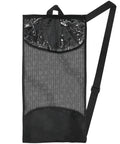 Breathable Mesh Gear Bag For Snorkel Gear And Dive Mask With Heavy Duty Zipper And Adjustable Shoulder Strap Best For Snorkeling Scuba Swimming Beach And Sports Equipment Drying Ventilated Net Bag With Transparent Top Pocket
