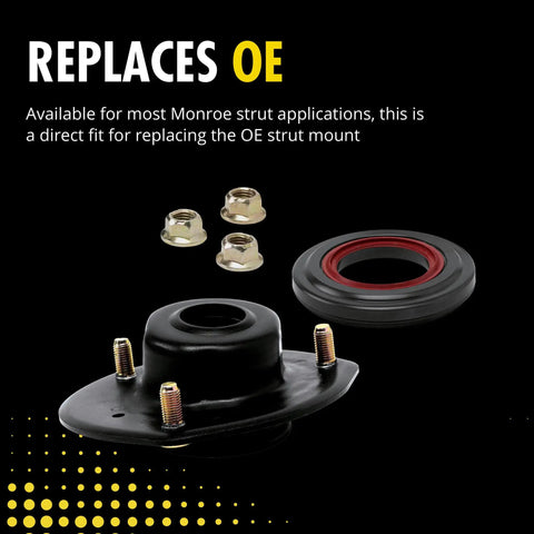 Strut-Mate 902992 Torsion Bar Mount For Enhanced Ride Control - Cuts Noise And Vibration, Replaces Worn Strut Components