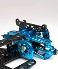 Rugged Aluminum And Carbon Chassis Frame Upgrade For TT01 One-Tenth Scale RC Cars, Boost Controllability, Stability, And Balance
