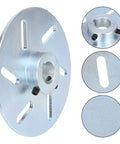 Heavy Duty 6 Inch Mechanical Brake Disc Rotor One Inch Bore Quarter Inch Keyway, steel construction for Manco ASW buggies.