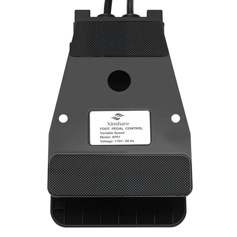 Foot Pedal Speed Controller For Rotary Tools And Flex Shaft Motors, Variable Speed Switch With North American Plug, Easy On Demand Power For Electric Grinders, Saws, And Stationary Tools black