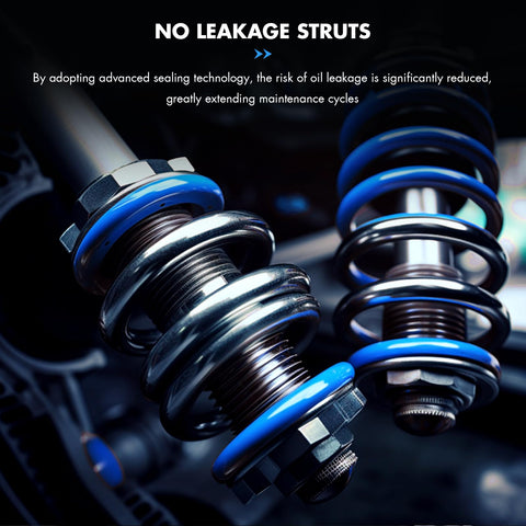 Front Complete Struts Assembly With Coil Spring Direct Fit For 2007 Through 2017 Jeep Compass 4WD close-up of coil spring