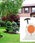 No Sweat Mower Recoil Pull Starter Assembly Featuring Rugged Plastic Pull Plate, ideal for Stihl FS90 FS110 FS130 yard tools.