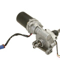 Universal Electric Power Steering Conversion Kit For Sandrails And Dune Buggies With Factory Manual Boxes detailed view of electric motor and components.