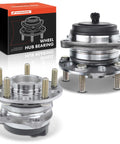 Two Rear Wheel Bearing And Hub Assemblies With ABS For Kia Sorento 2016 2017 2018 2019 2020 FWD Only 5 Lug Compatible Set