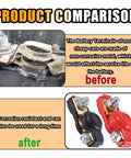 Product comparison of Heavy Duty Battery Terminal Connectors Featuring Slick Plastic Caps For Street Ready Corrosion Defense And Killer Conductivity On Cars Trucks Rvs And Boats.