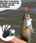 Fish caught using 10 Pack Spring Fishing Feeder Bait Cage Holder For Carp And Bream Tackle Method Feeder Cage 25 Gram Black Kit
