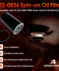Oil Filter Replacement For RV QG 5500 7000 Series Spin On Replaces 01220836 B7238 PH2875 PH10027 with installation instructions